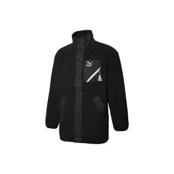 PUMA RUN EVOLVE Velvet Jackets Unisex Black