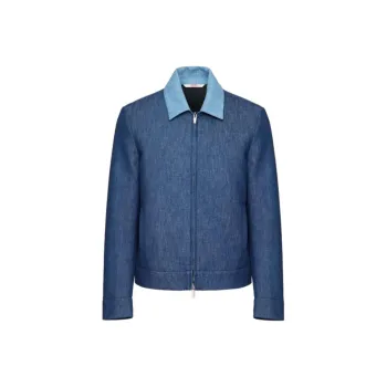 Valentino Denim Shirt Jacket