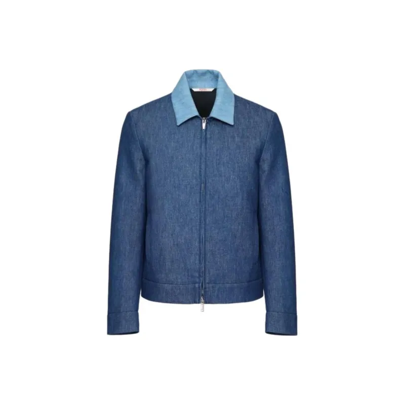 Valentino Denim Shirt Jacket-0