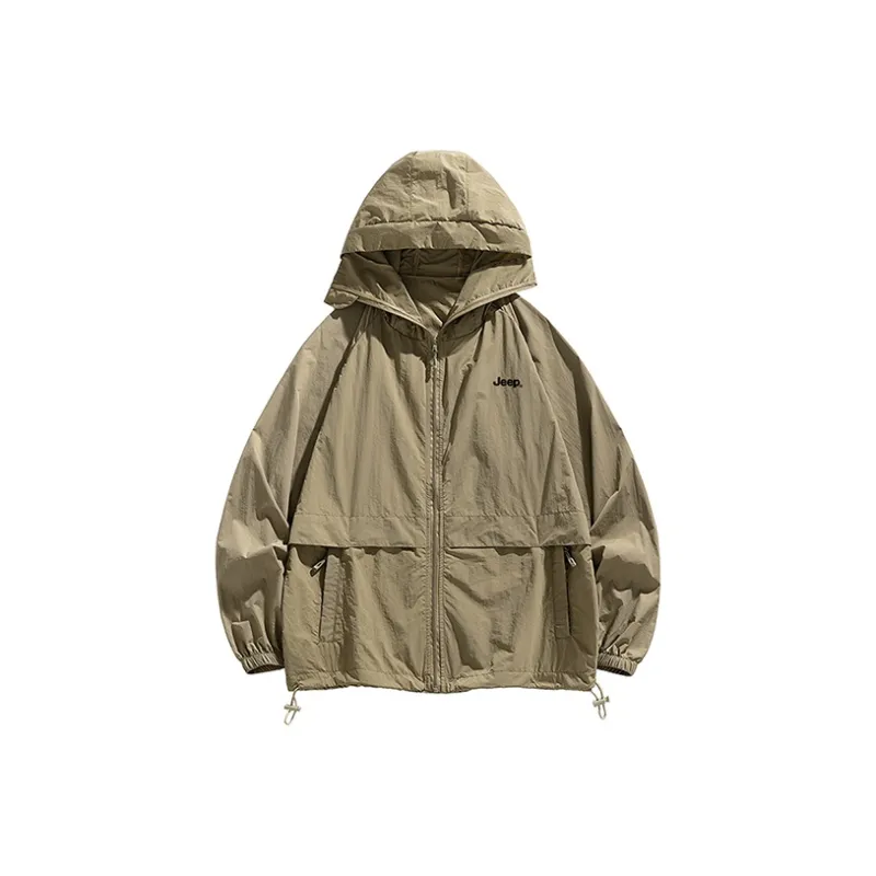 Jeep Super Light Breathable UV Protection Sun Protection Clothing Unisex-14