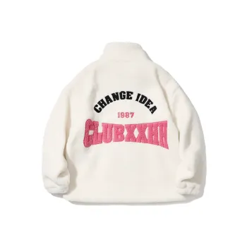 Clubxxhh Velvet Jackets Unisex White