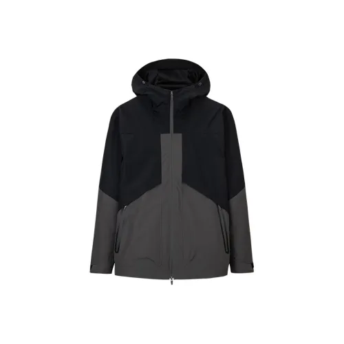 Anta Jackets Coats Men's Basic Black/Dark Brown Gray