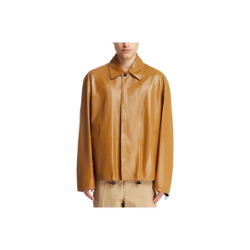 Bottega Veneta Jackets Coats Men's Beige-0