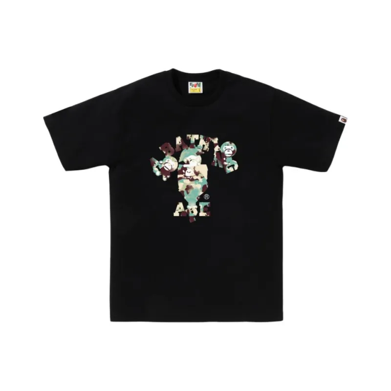 Bape Map Camo College Milo Tee-2