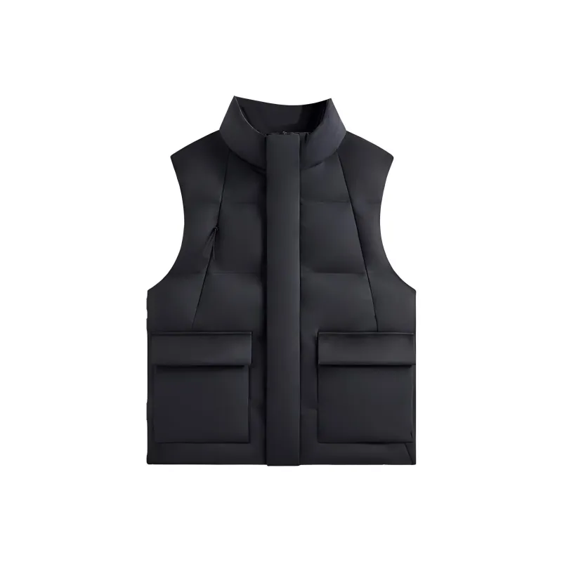 KITH Bonded Microsuede Midi Vest-0