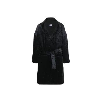 Vetements Coats Men Black