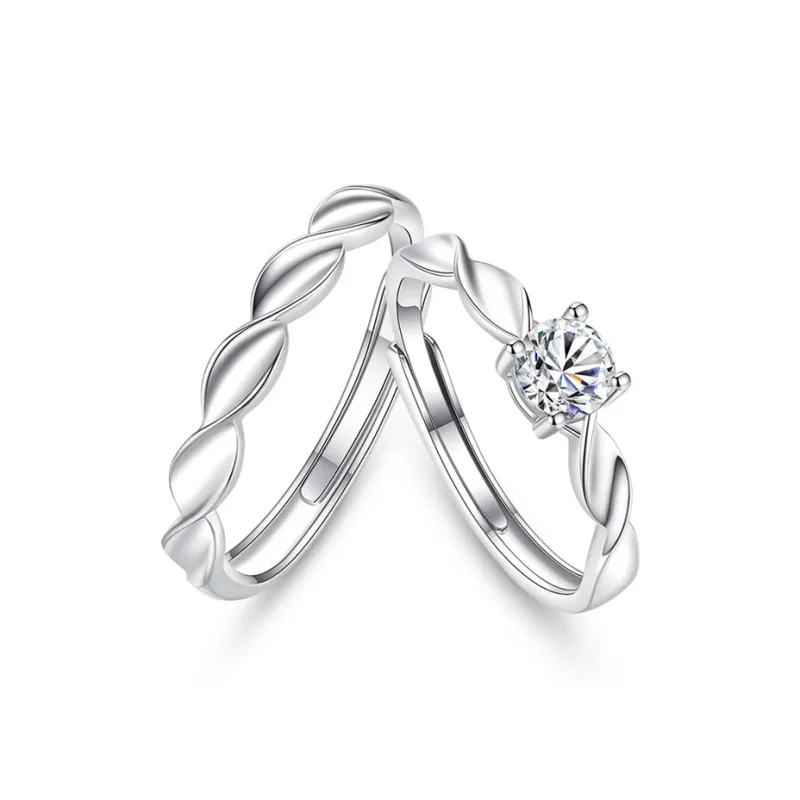 CHINA GOLD Natural Topaz Rings Unisex-0