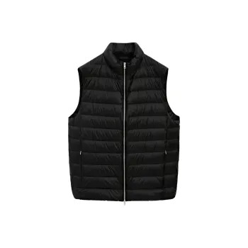 Massimo Dutti Vests Men Black