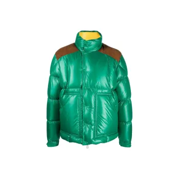 Moncler Ain Panelled Puffer Jacket