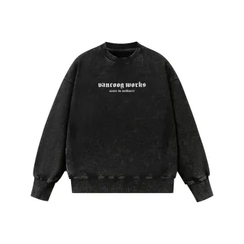YIMAI Sweatshirts Men Black