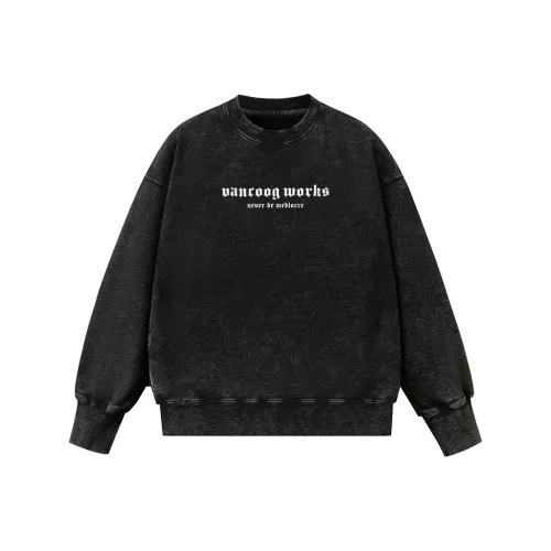 YIMAI Sweatshirts Men Black