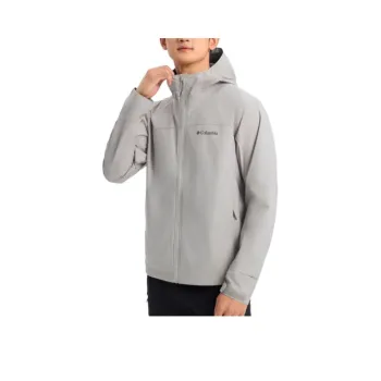 Columbia Water Resistant Windbreaker Jacket Men's Gray