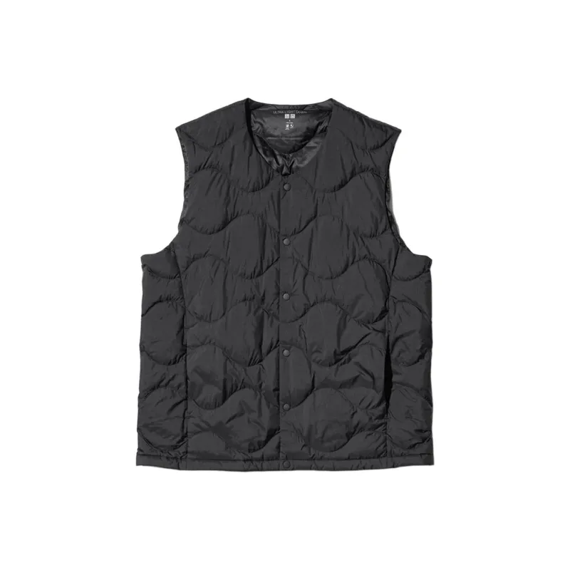 UNIQLO Vests Unisex Black-0