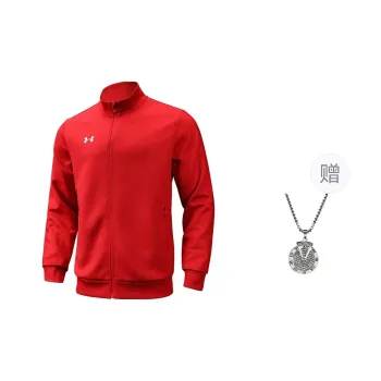 Under Armour Jackets Coats Unisex Red Comes With Necklace