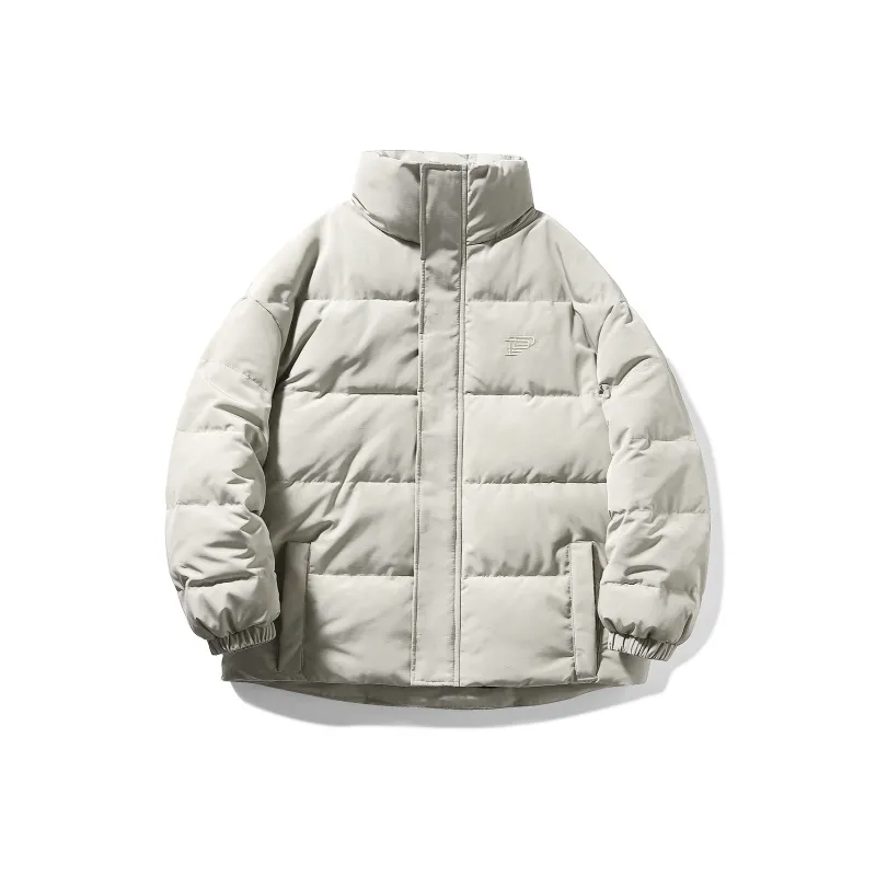 POINTLIMIT Puffer Jacket Unisex Black/Beige-6