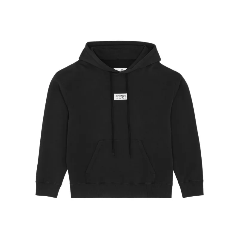 MM6 Maison Margiela Numbers Motif Drawstring Hoodie-0