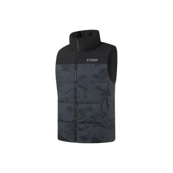 QIAODAN Cozy Nest Vest Men's Black Print/Black