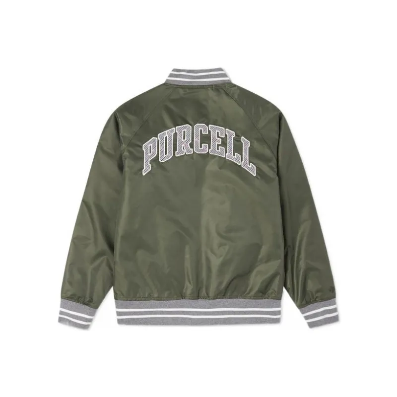 Converse Todd Snyder Collection Baseball Jacket Unisex Dark Olive-0