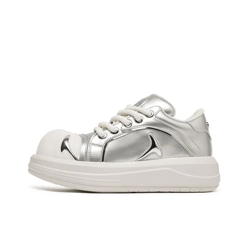 MOMGOG Abrasion Resistant Height Increasing Low Top Casual Shoes Unisex-5