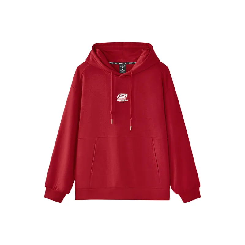 Skechers Sports Life Collection Sweatshirt Unisex Berry Red-0