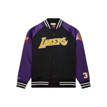 Mitchell & Ness Jackets Coats Men's Black/Purple