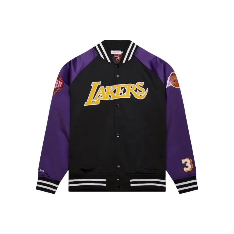 Mitchell & Ness Jackets Coats Men's Black/Purple-0