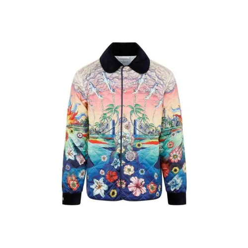 CASABLANCA Printed And Quilted amp Jacket