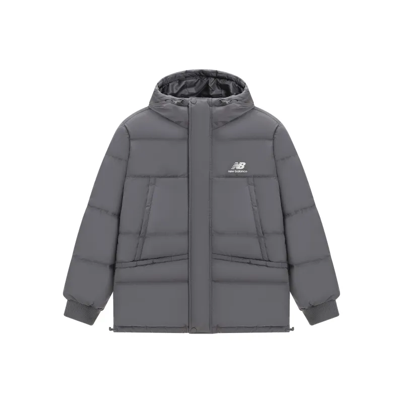 New Balance Down Jacket Standard Version Men's Gray-0