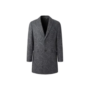 RARE Coats Men Gray