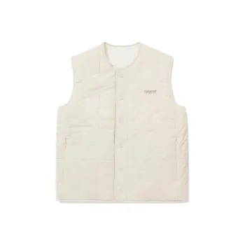 COVERNAT Vests Unisex Beige