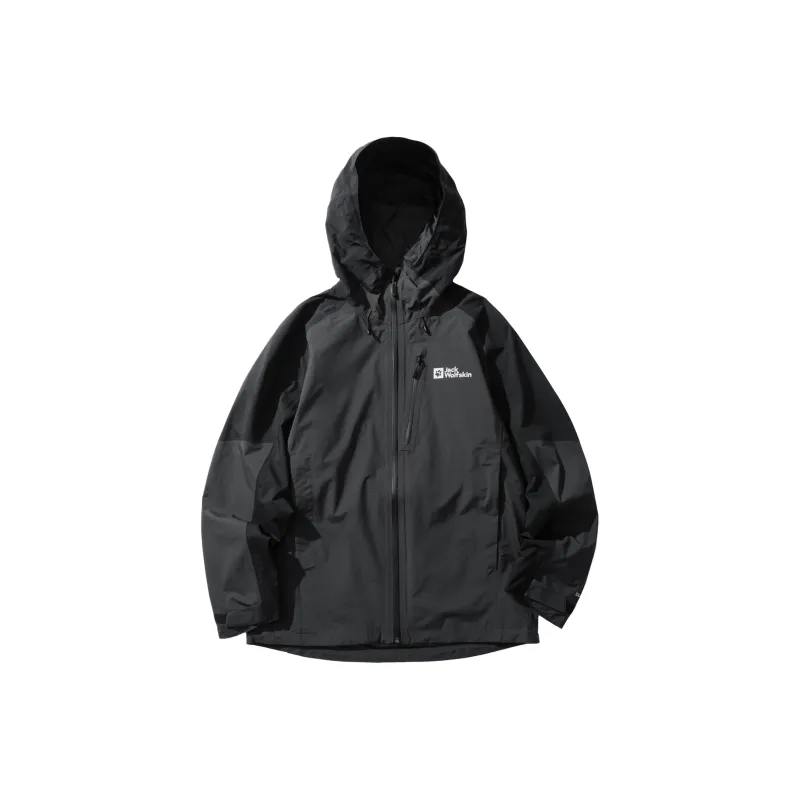 Jack Wolfskin Mountain Versatile Outdoor Hiking Waterproof And Windproof Windbreaker Jacket Men's-0