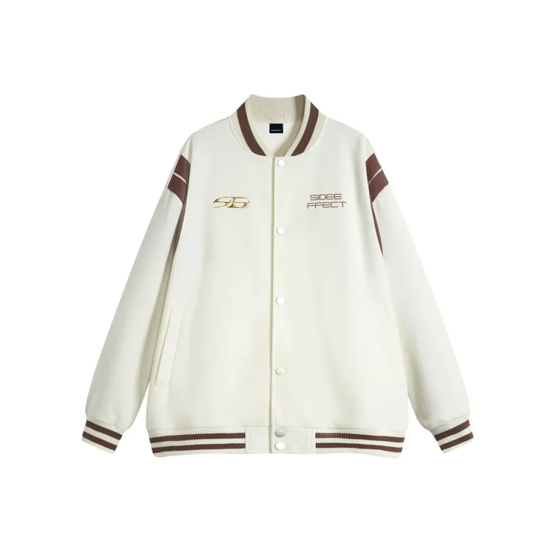 SIDEEFFECT Baseball Jacket Unisex-3