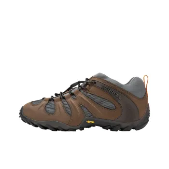MERRELL Chameleon 8 Low Top Hiking Shoes Men's Earth Tone Granite