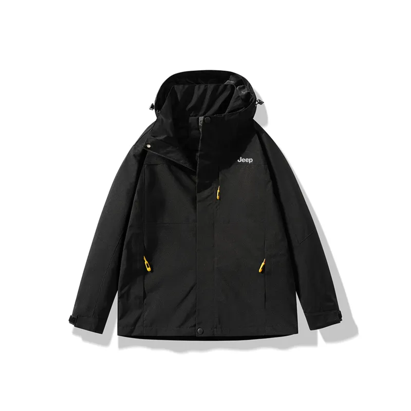 Jeep Leisure Collection Outdoor Hiking For Urban Living/Travel/Commuting Windbreaker Jacket Unisex-26