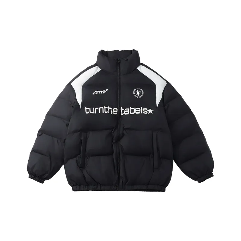 TURNTHETABLES Puffer Jacket Coat Unisex-2