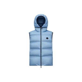 Moncler Zip Up Hooded Padded Gilet