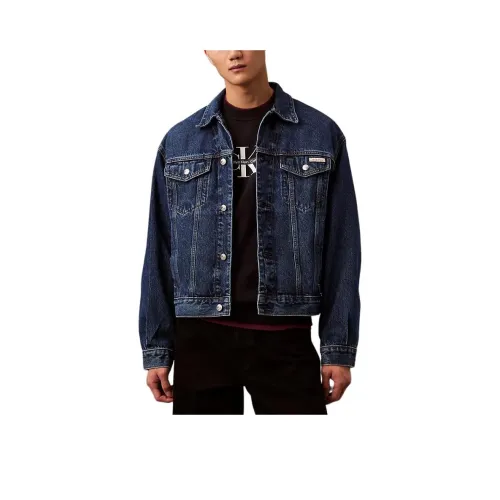 CALVIN KLEIN Denim Jacket Men's Blue