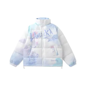 LAMLICKA Down Jacket Unisex White