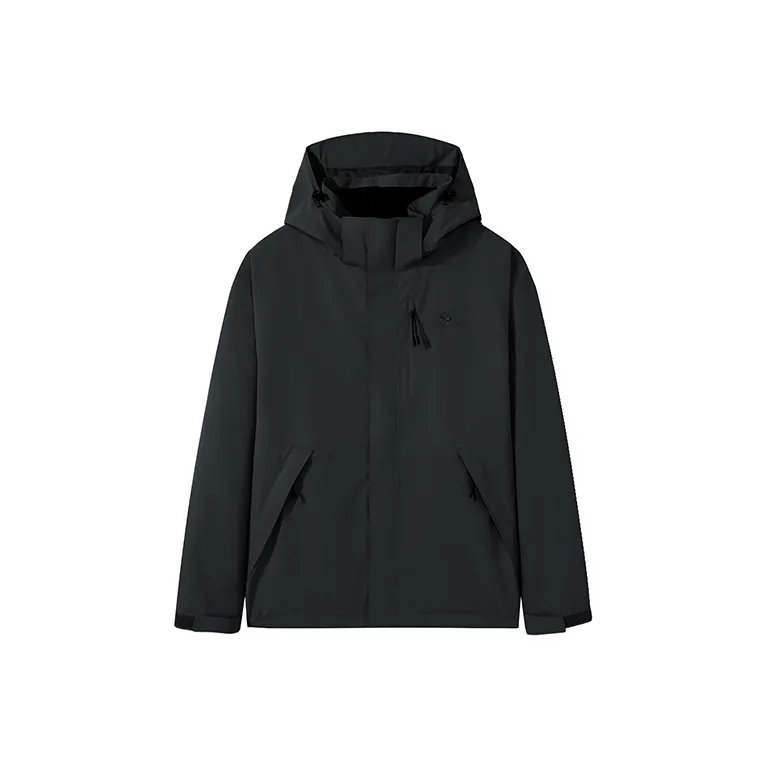 PIONEER CAMP Water Resistant Windproof Breathable Wear Resistant Single Layer Hard Shell Windbreaker Jacket Unisex-0