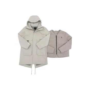 JORDAN Coats Men Beige