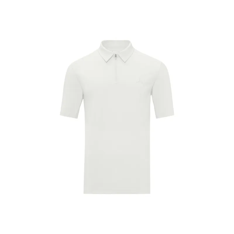 LI NING 1990 Commuter Series Polo Shirt Men's Ivory-0
