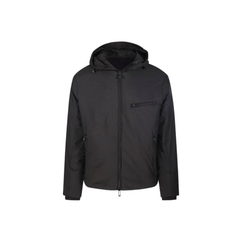 EMPORIO ARMANI Logo jacquard Jacket-0