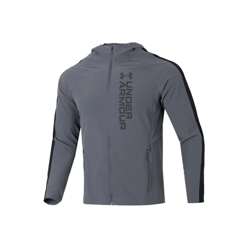 Under Armour Jackets Coats Men's Gray Black-0