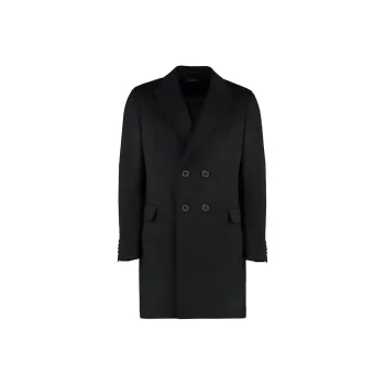 Ermenegildo Zegna Double Breasted Long Sleeved Coat