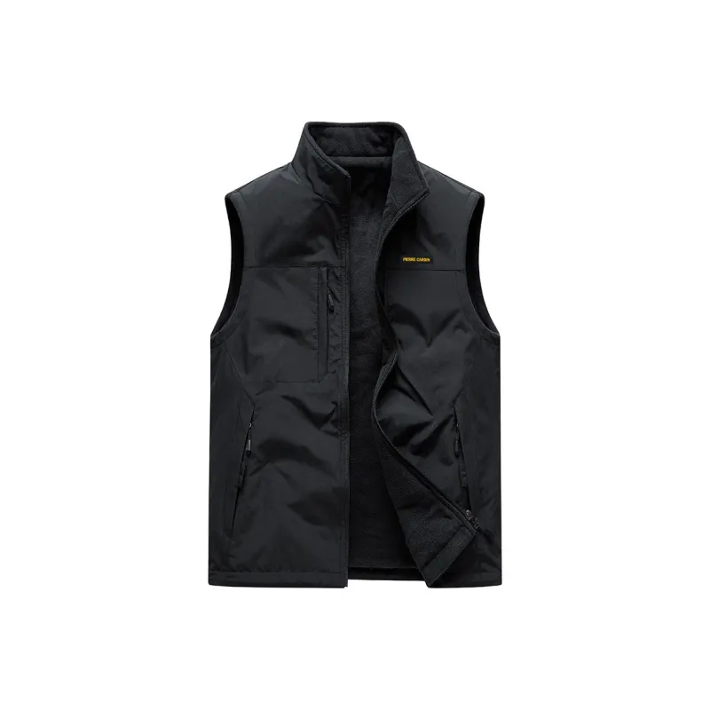 PIERRE CARDIN Vest Men's Dark Gray-6