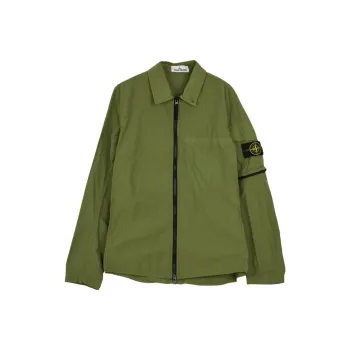 STONE ISLAND Jackets Coats Men's Olive Green