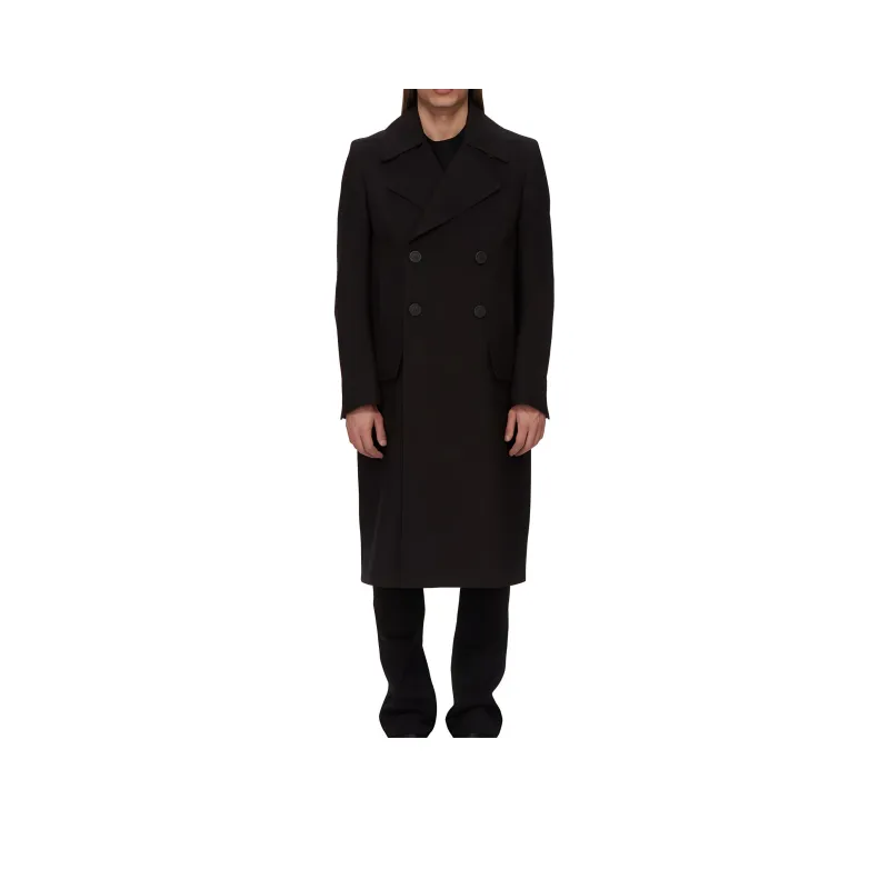 RICK OWENS/RO FW24 Coats Men's Black-0