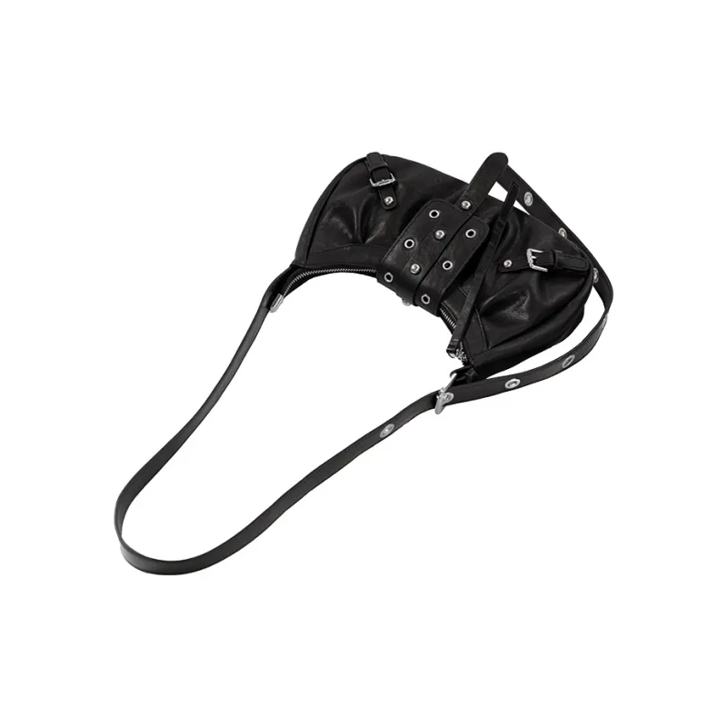 ANDFEEL Cow Leather Shoulder Bag Regular Women's Black-2