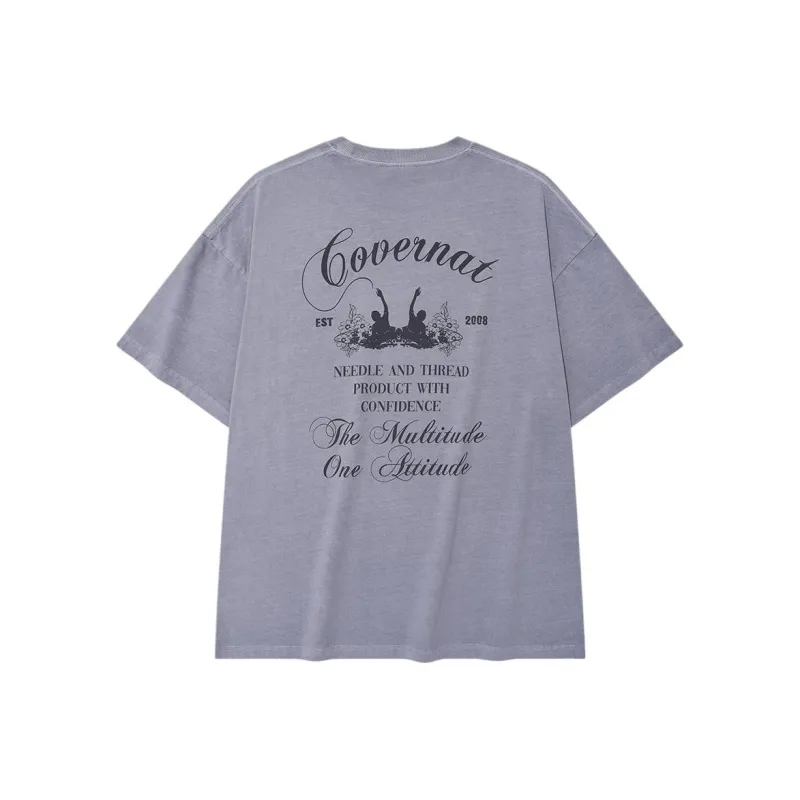 COVERNAT SS25 T Shirt Unisex Purple-0
