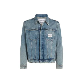Calvin Klein Logo appliqué Denim Jacket